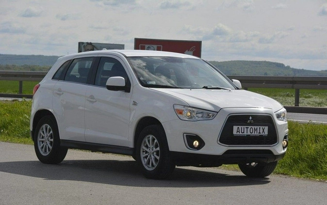 Mitsubishi ASX cena 45300 przebieg: 222900, rok produkcji 2013 z Lidzbark Warmiński małe 326